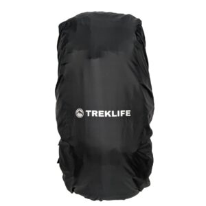 Treklife Regnslag til Rygsæk 50-75 liter - Sort
