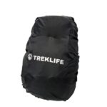 Treklife Regnslag til Rygsæk 35-50 liter - Sort