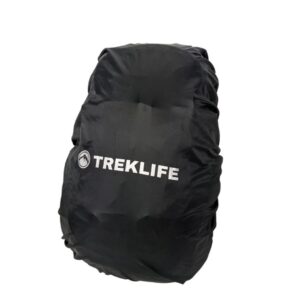 Treklife Regnslag til Rygsæk 35-50 liter - Sort