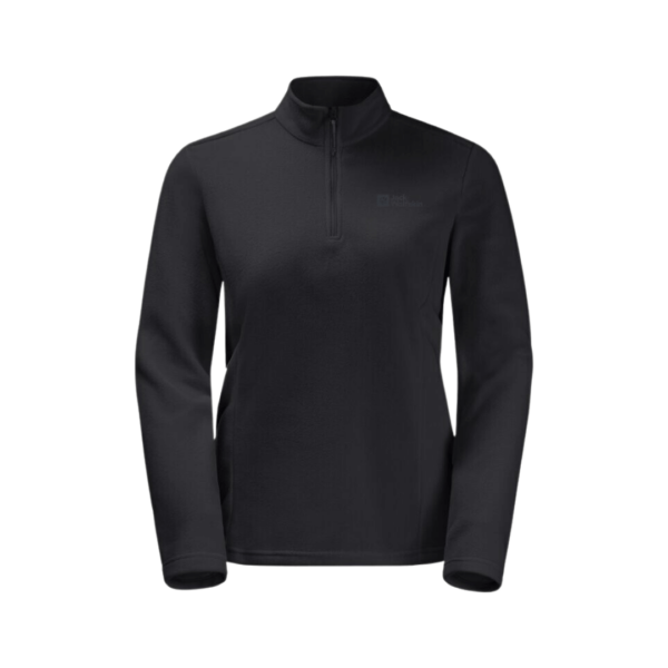 Jack Wolfskin Taunus HZ W Fleecetrøje Dame – Sort – Fleecetrøjer