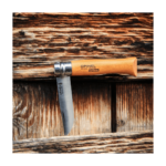 Opinel No. 8 Foldekniv Carbon Steel - Bøg