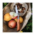 Opinel No. 8 Foldekniv Carbon Steel - Bøg