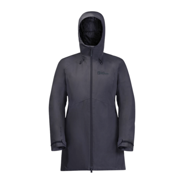 Jack Wolfskin Heidelstein Isoleret Hardshell Jakke – Grå-Sort – Jakker