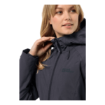 Jack Wolfskin Heidelstein Isoleret Hardshell Jakke - Grå-Sort