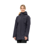 Jack Wolfskin Heidelstein Isoleret Hardshell Jakke - Grå-Sort