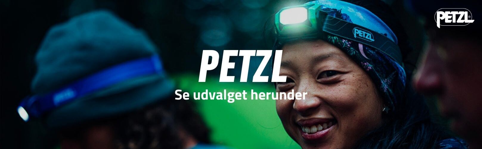Petzl brand banner