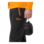 Jack Wolfskin Rainy Day Pants Regnbukser - Sort