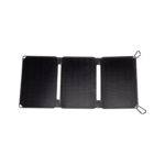 Denver Solpanel 20W Foldbart USB 3.0 - Sort