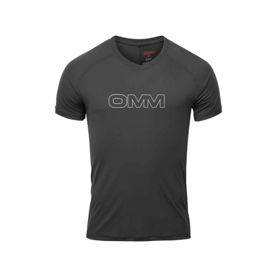 T-shirt til herre - OMM Nitro T S/S - Ultra letvægtig - Grå thumbnail