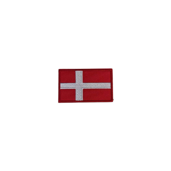 Velcro Patch Dannebrog – Dansk flag til rygsæk og udstyr