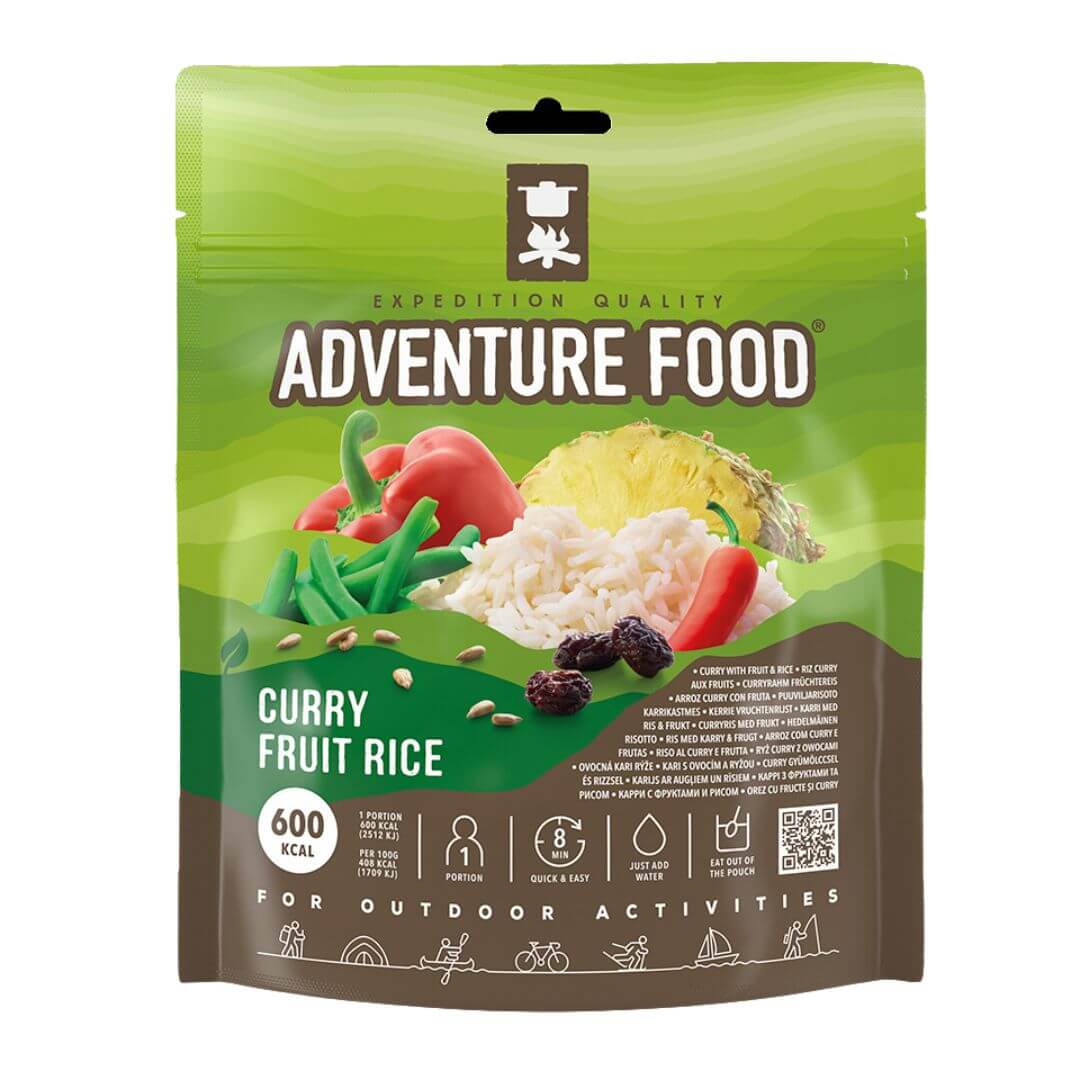 Se Frysetørret mad - Adventure Food - Curry fruit rice hos Backpackerlife.dk