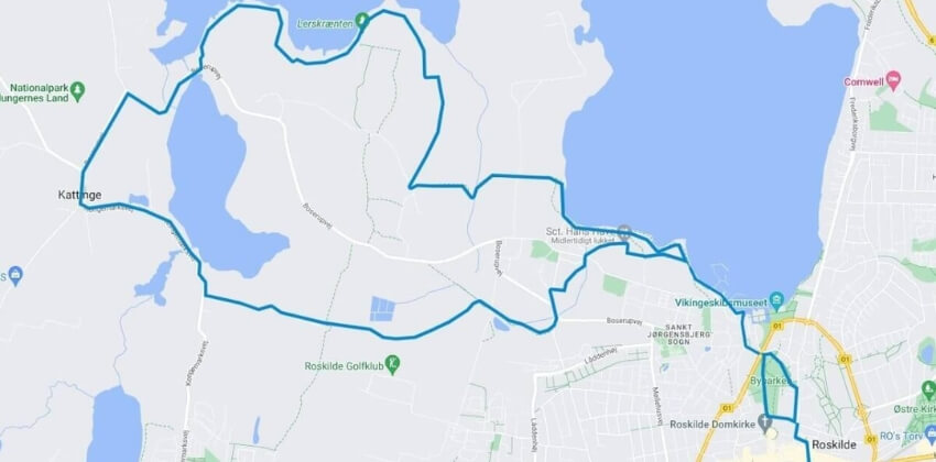 Roskilde, Boserup Skov og Kattinge sø