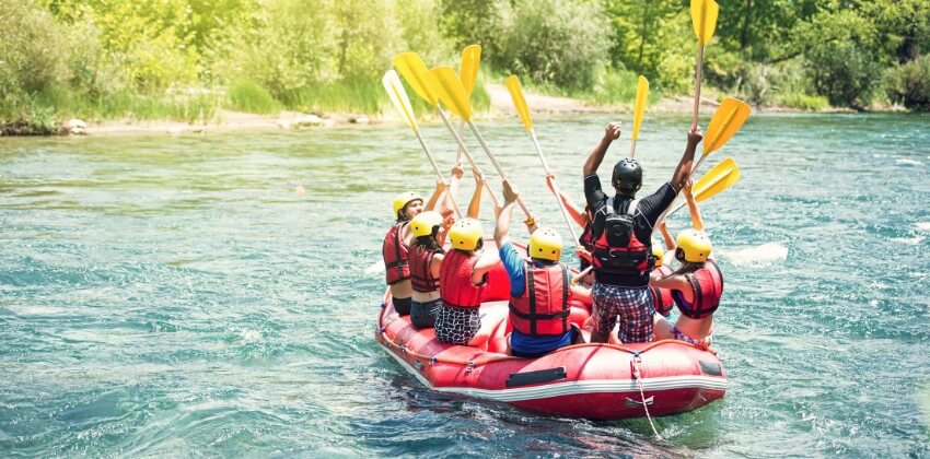 River rafting er sjovt