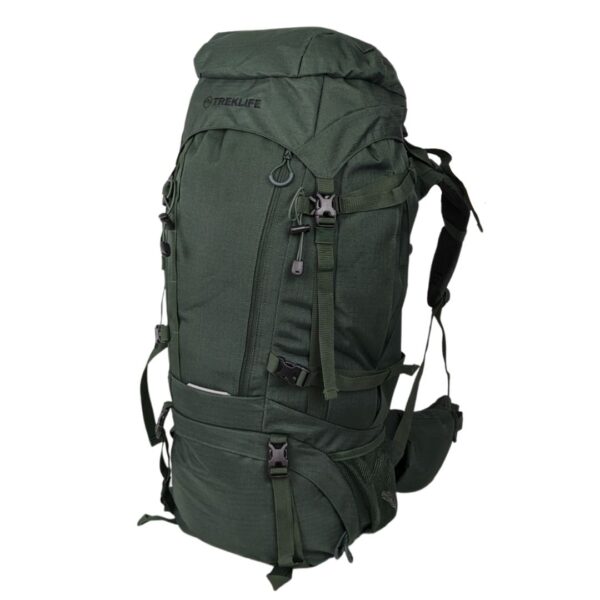 Treklife Backpacker 65L Vandrerygsæk – Grøn (Grøn)