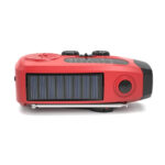 Aquipe Nødradio FM/AM Håndsving & Solcelle 2000 mAh - Rød