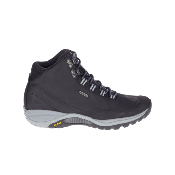 Merrell Siren Traveller 3 Mid-Cut Læder Vandrestøvle – Sort