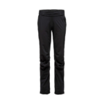 Black Diamond Stormline Stretch Regnbukser Dame - Sort