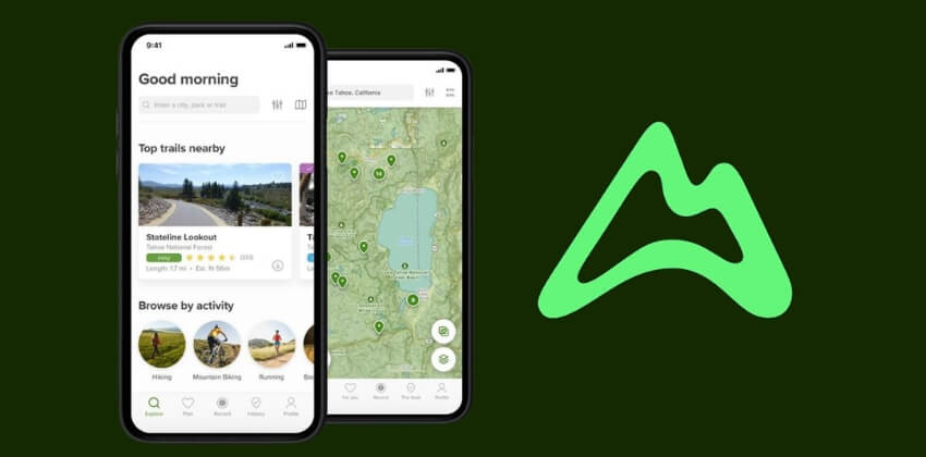 Rejse apps - Alltrails
