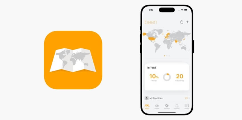Rejse apps - Been
