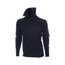 Uld sweater - Ulvang Rav Zip - 100% uld - Blå