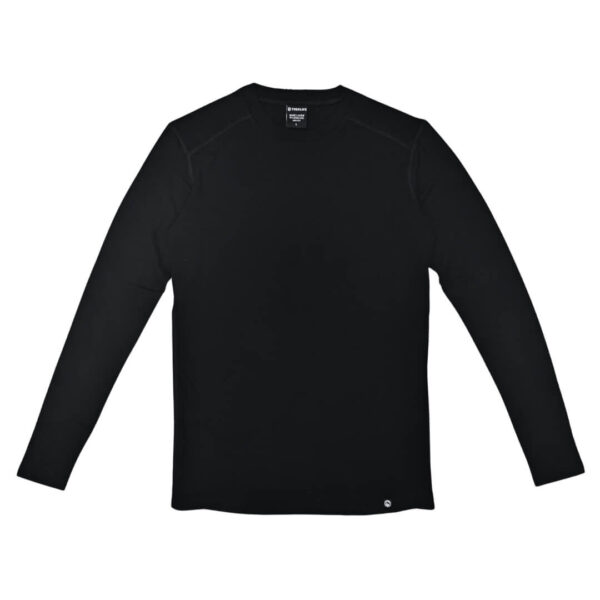 Treklife Uldundertrøje Herre 100% Merino Uld – Sort