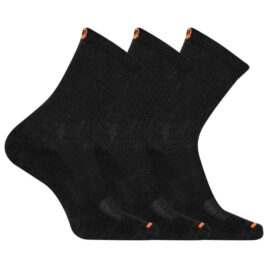 Vandresokker - Merrell Cushioned crew sock - 3-pak - Sort