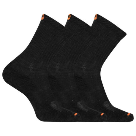 Vandresokker - Merrell Cushioned crew sock - 3-pak - Sort