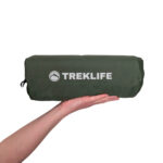 Treklife Connect Liggeunderlag med Fodpumpe - Grøn
