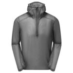 Montane Minimus Nano Pull-on Ultralet Regnjakke - Grå/Sort