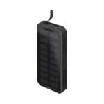 Goobay Solar Powerbank 20.000 mAh med solcellepanel