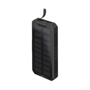 Goobay Solar Powerbank 20.000 mAh med solcellepanel