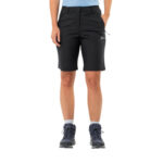 Jack Wolfskin Active Track Shorts Dame - Sort