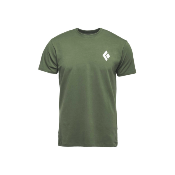 Black Diamond Alpinist SS Tee Herre T-shirt – Grøn – T-shirts
