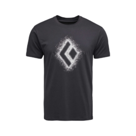 T-shirt herre - Black Diamond Chalked Up 2.0 SS Tee - Grå