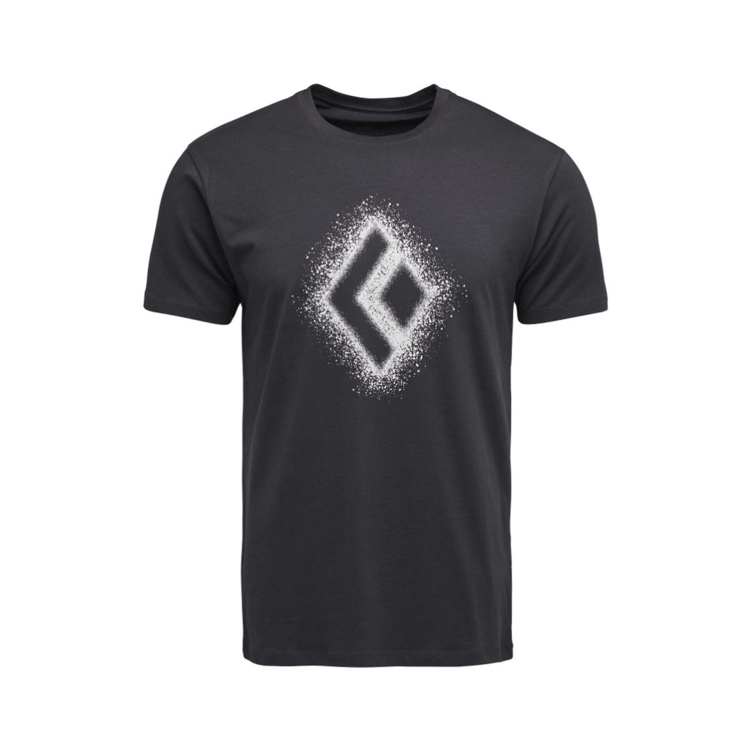 T-shirt herre - Black Diamond Chalked Up 2.0 SS Tee - Grå thumbnail