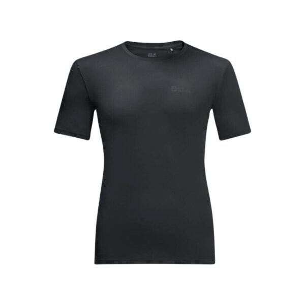 Jack Wolfskin Tech T Herre T-shirt – Sort