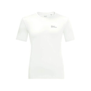 Jack Wolfskin Tech T Svedregulerende T-shirt Herre - Hvid