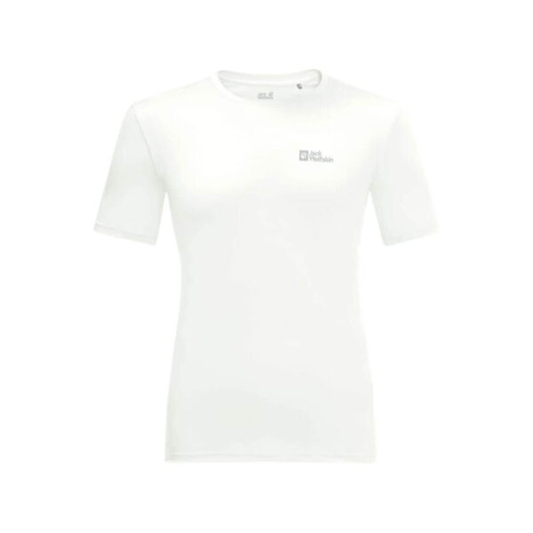 Jack Wolfskin Tech T Svedregulerende T-shirt Herre - Hvid