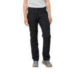 Jack Wolfskin Glastal Pants W Softshell - Sort