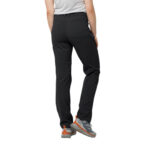 Jack Wolfskin Glastal Pants W Softshell - Sort