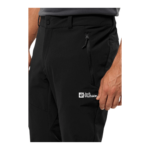Jack Wolfskin Holdsteig Pants - Vandrebukser til mænd - Sort