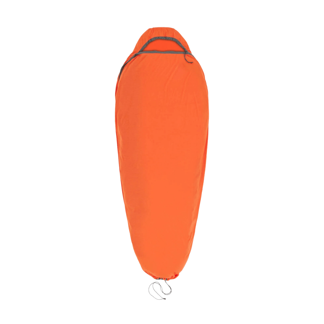 Lagenpose - Sea to Summit Reactor Extreme Sleeping Bag Liner - Mummy Compact - Orange