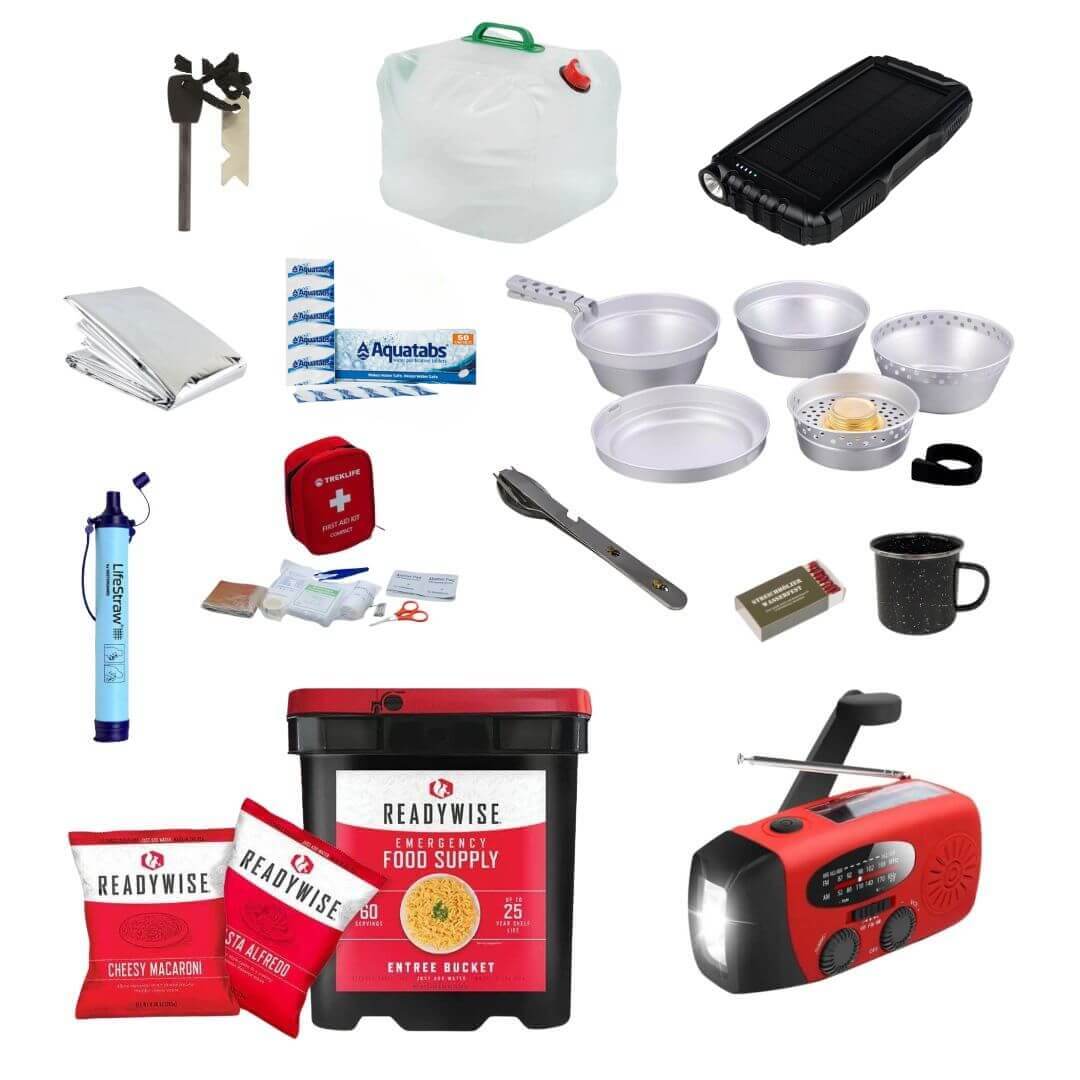 Nødpakke inkl. frysetørret mad – 7 dage