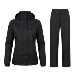 Regnsæt dame - Treklife Rain Packaway - Sort
