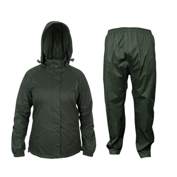 Treklife Rain Packaway Regnsæt Dame – Grøn