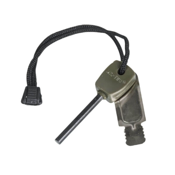 Mil-Tec Ildstål 8 cm – Bushcraft & Survival Optænding – Båludstyr