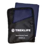 Treklife Microfiber Håndklæde Hurtigtørrende - 160x80 cm