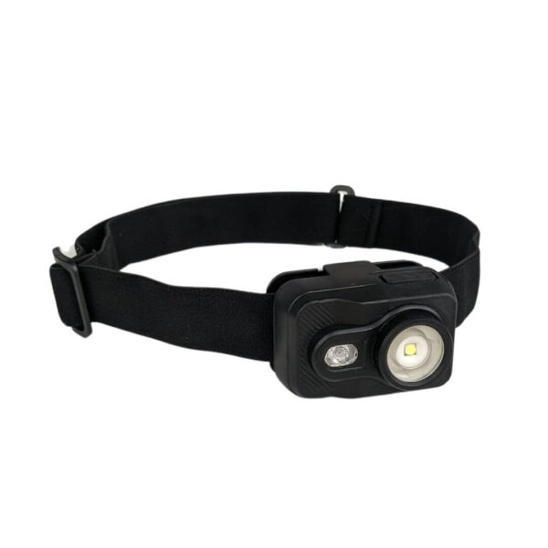 Treklife Hybrid LED Pandelampe 800 Lumen – Sort – Hovedlygter