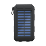 Goobay Solcelle Powerbank 8000 mAh - Sort