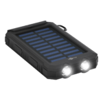 Goobay Solcelle Powerbank 8000 mAh - Sort
